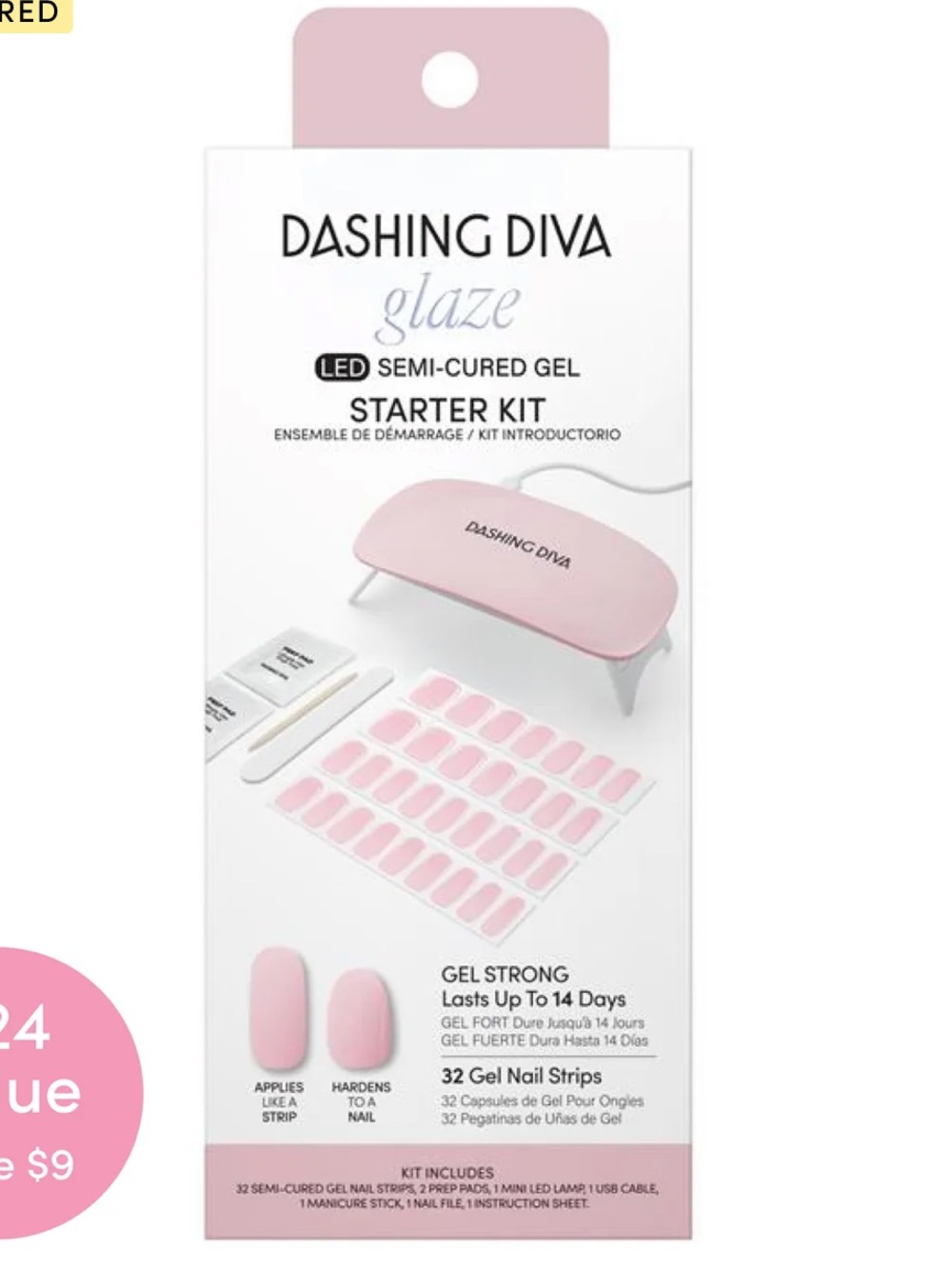 NEW- Dashing Diva Glaze Nail Starter Kit